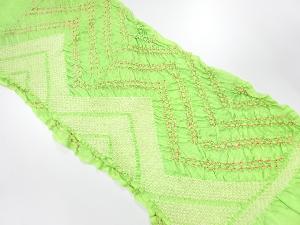 正絹　絞り　帯揚げ